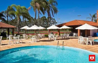 Terreno à venda no condomínio santa bárbara resort residence em águas de santa bárbara