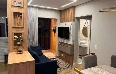 Apartamento à venda no condomínio madrepérola em santa bárbara d'oeste com 2 quartos (1 suíte) e 1 vaga de garagem