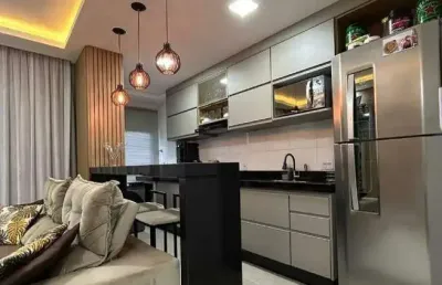 Apartamento à venda no residencial imagine em santa bárbara d'oeste com 2 quartos (1 suíte) e 1 vaga de garagem