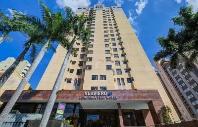 Slaviero essential londrina flat hotel-  apartamento à venda com 1 suíte, 45m² -  centro, londrina,