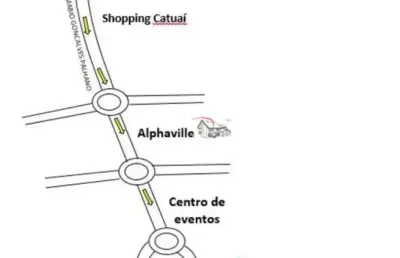 Terreno à venda com 2.650m²  - gleba fazenda palhano, londrina, pr