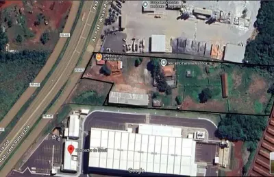 Terreno à venda com 21.200m² de área total -  marginal da pr 445 - londrina, pr