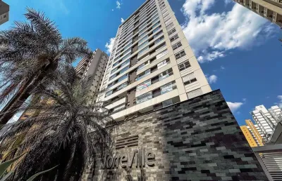 Ed. torreville - apartamento para locação com 2 suítes, 2 vagas - gleba fazenda palhano, londrina,