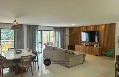 Cobertura reformada no recreio dos bandeirantes, rio de janeiro - 4 quartos, 4 suítes, 2 salas, 2 vagas - 340m²