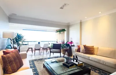 Apartamento alto padrão 4 suites, semi porteira fechada, sala ampla