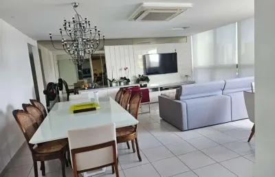 Apartamento para venda com 144 metros quadrados com 4 quartos em boa viagem - recife - pe