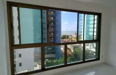 Apartamento no pina | 4 quartos | 2 suítes | 126m² | varanda vista mar | lazer completo.