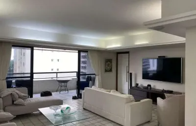 Apartamento para aluguel possui 200 metros quadrados com 4 quartos em boa viagem - recife - pe