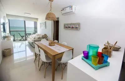 Apartamento na avenida boa viagem | 45m² e 50m² | varanda vista mar | lazer completo