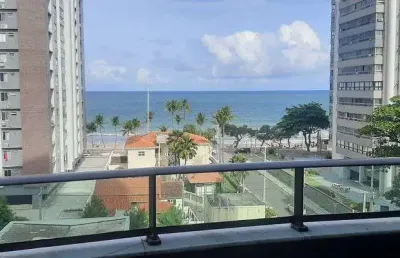 Apartamento em boa viagem | 3 quartos - reform. 2 suítes | 96m² | varanda vista mar | lazer completo