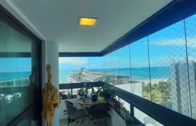 Apartamento no pina | beira mar | 155m² | 3 suítes | varanda vista mar - lazer completo