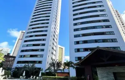 Apartamento para venda com 133 metros quadrados com 4 quartos em madalena - recife - pe