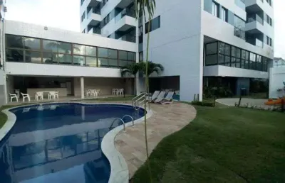 Vendo - apartamento em candeias | 65m² | 3 quartos | vista mar | lazer completo