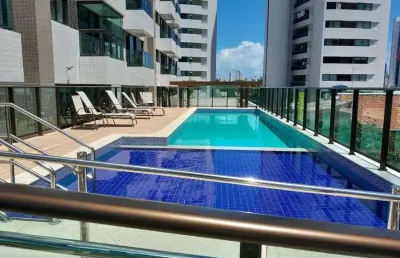 Apartamentos com 2 quartos de alto padrão no coração de boa viagem