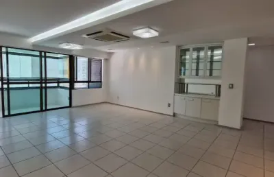 Apartamento em boa viagem | com 128m² | 3 quartos (suíte)  - vista mar | 2 vagas - recife - pe