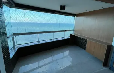 Apartamento na av. boa viagem | andar alto | 187m² | 4 suítes | lazer completo em pina - recife - pe