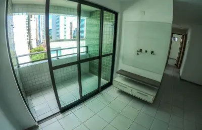 Apartamento com varanda | 72m² | lazer completo | 3 quartos na encruzilhada - recife - pe
