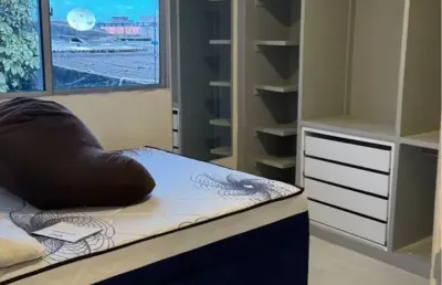 Apartamento de 1 quarto para alugar mobiliado em afogados
