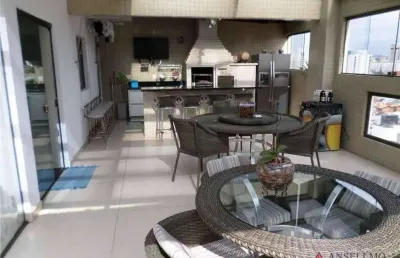 Cobertura à venda, 264 m² por r$ 1.500.000,00 - jardim do mar - são bernardo do campo/sp