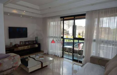 Apartamento com 3 dormitórios à venda, 160 m² por r$ 720.000,00 - centro - são bernardo do campo/sp