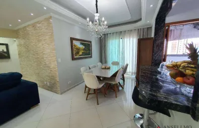 Cobertura com 3 dormitórios à venda, 266 m² por r$ 1.375.000,00 - centro - são bernardo do campo/sp