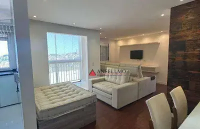 Apartamento com 2 dormitórios, 71 m² - venda por r$ 650.000,00 ou aluguel por r$ 4.897,38/mês - centro - são bernardo do campo/sp