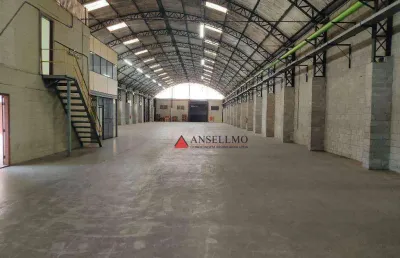 Galpão para alugar, 2740 m² por r$ 50.893,69/mês - casa grande - diadema/sp