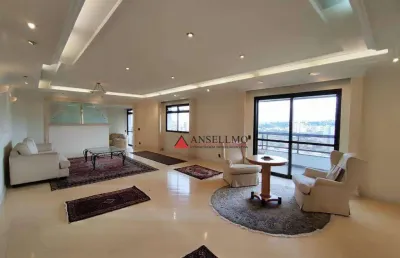 Apartamento com 4 dormitórios à venda, 412 m² por r$ 2.600.000,00 - centro - são bernardo do campo/sp