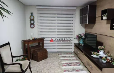 Apartamento com 3 dormitórios à venda, 86 m² por r$ 585.000,00 - vila pires - santo andré/sp