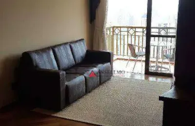 Apartamento com 3 dormitórios para alugar, 100 m² por r$ 5.408,00/mês - vila bastos - santo andré/sp