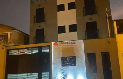 Cobertura com 2 dormitórios à venda, 100 m² por r$ 419.000,00 - jardim silvana - santo andré/sp