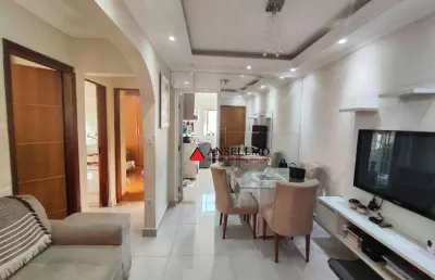 Apartamento com 2 dormitórios à venda, 54 m² por r$ 255.000,00 - demarchi - são bernardo do campo/sp