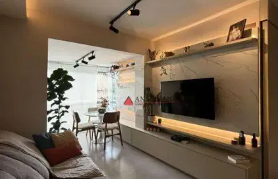 Apartamento com 2 dormitórios à venda, 68 m² por r$ 745.000,00 - nova petrópolis - são bernardo do campo/sp
