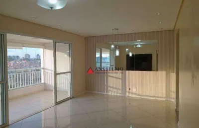 Apartamento com 3 dormitórios para alugar, 107 m² por r$ 6.324,00/mês - centro - são bernardo do campo/sp
