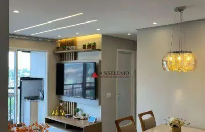 Apartamento com 2 dormitórios à venda, 48 m² por r$ 540.000,00 - vila joão basso - são bernardo do campo/sp