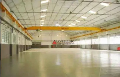 Galpão para alugar, 3761 m² por r$ 89.500,00/mês - campanário - diadema/sp