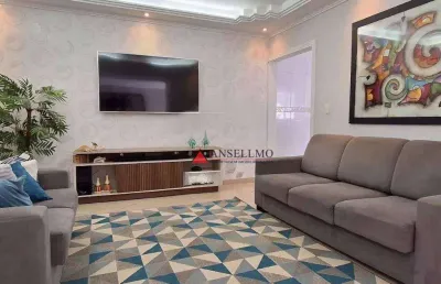 Casa com 3 dormitórios à venda, 160 m² por r$ 690.000,00 - vila vivaldi - são bernardo do campo/sp