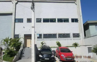 Galpão para alugar, 455 m² por r$ 17.200,00/mês - ferrazópolis - são bernardo do campo/sp