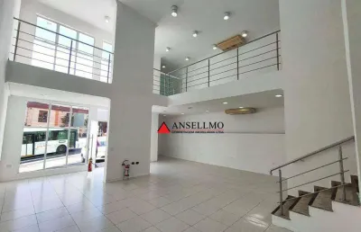 Salão, 250 m² - venda por r$ 2.300.000,00 ou aluguel por r$ 8.630,00/mês - centro - são bernardo do campo/sp