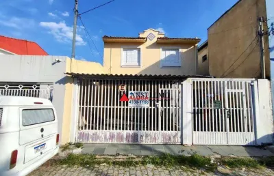 Sobrado com 3 dormitórios para alugar, 130 m² por r$ 2.618,33/mês - centro - são bernardo do campo/sp