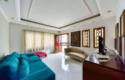 Casa com 5 dormitórios, 360 m² - venda por r$ 1.200.000,00 ou aluguel por r$ 7.958,00/mês - jardim hollywood - são bernardo do campo/sp