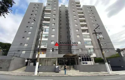 Apartamento para alugar no centro sbc - 58 m² 02 dormitórios e 01 vaga por r$ 2.000,00