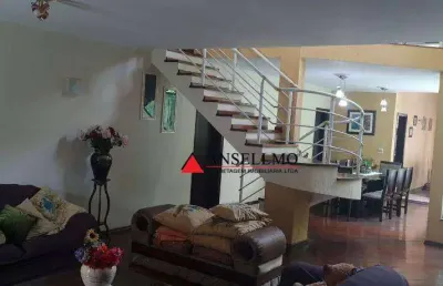 Sobrado com 3 dormitórios à venda, 417 m² por r$ 1.350.000,00 - parque dos pássaros - são bernardo do campo/sp