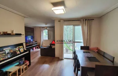 Apartamento com 2 dormitórios para alugar, 59 m² por r$ 2.993,59/mês - planalto - são bernardo do campo/sp
