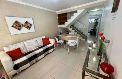 Sobrado com 2 dormitórios, 98 m² - venda por r$ 698.000,00 ou aluguel por r$ 3.686,00/mês - jardim do mar - são bernardo do campo/sp