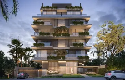 Apartamento com 3 quartos à venda na rua hermes fontes, 431, batel, curitiba, 175 m2 por r$ 4.192.000
