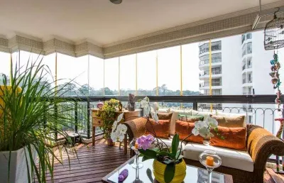 Apartamento com 4 quartos à venda em santo amaro - sp