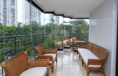 Apartamento com 4 quartos à venda em santo amaro - sp