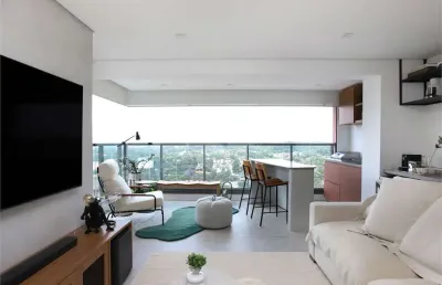 Apartamento com 2 quartos à venda em santo amaro - sp