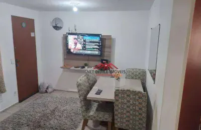 Apartamento à venda, 55 m² por r$ 308.000,00 - jardim satélite - são josé dos campos/sp